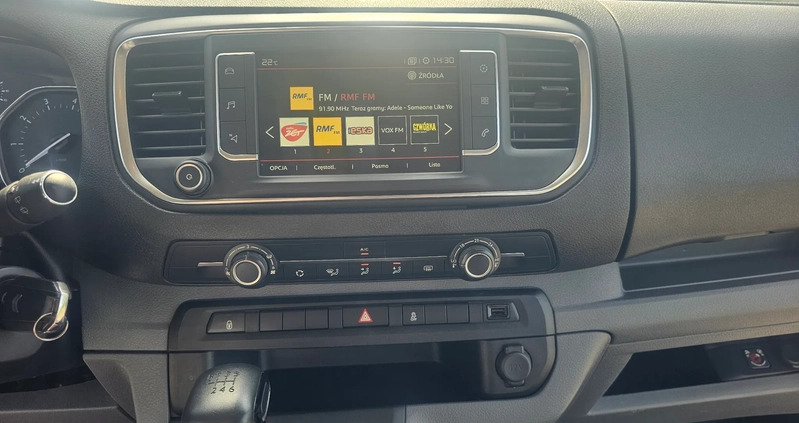Citroen Jumpy Combi cena 118080 przebieg: 78200, rok produkcji 2018 z Siedlce małe 326